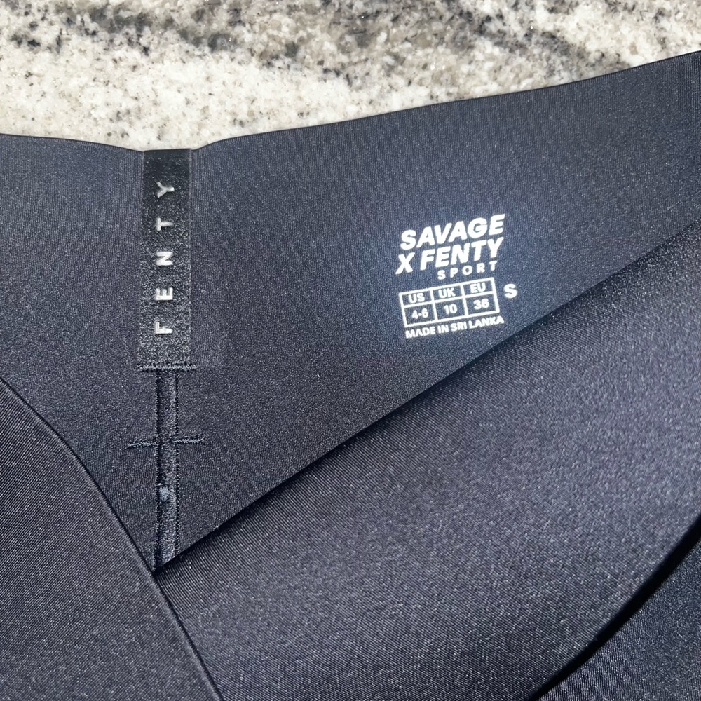 Savage X Fenty Charcoal Sports leggings. Perfect condition